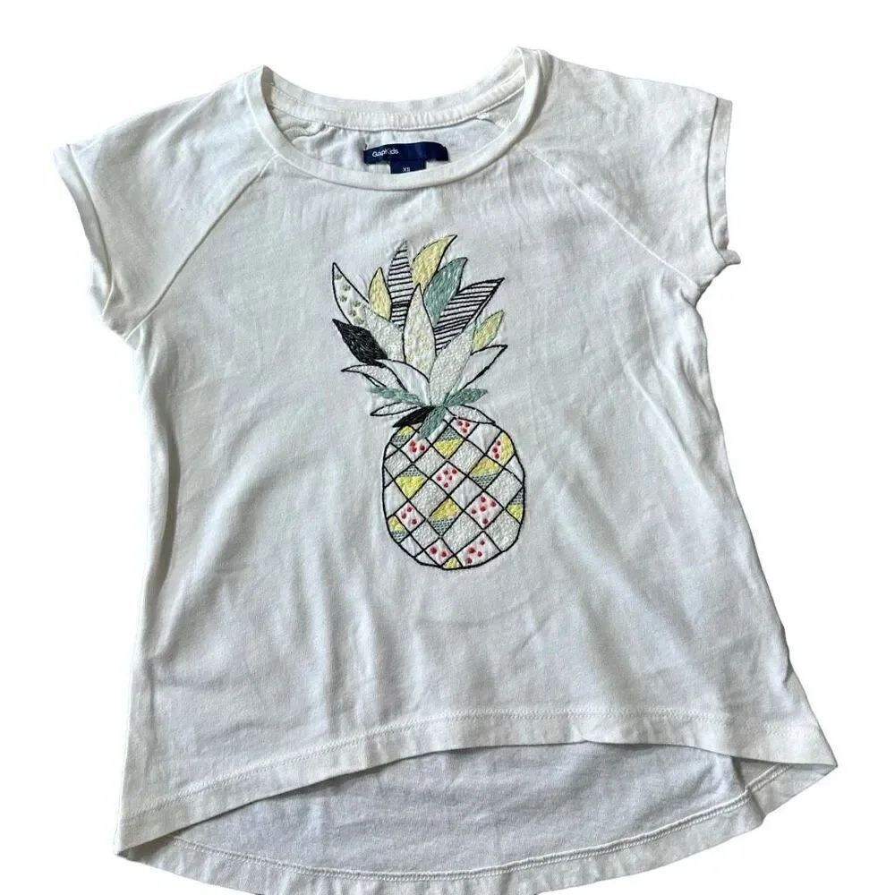 Gap Pineapple Short Sleeve T-Shirt size XS 4-5